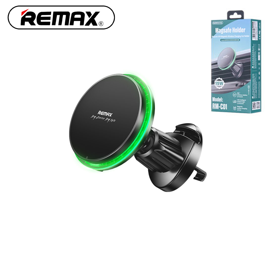 Mobile phone holder for Car (Wireless Charger) REMAX RM-C01