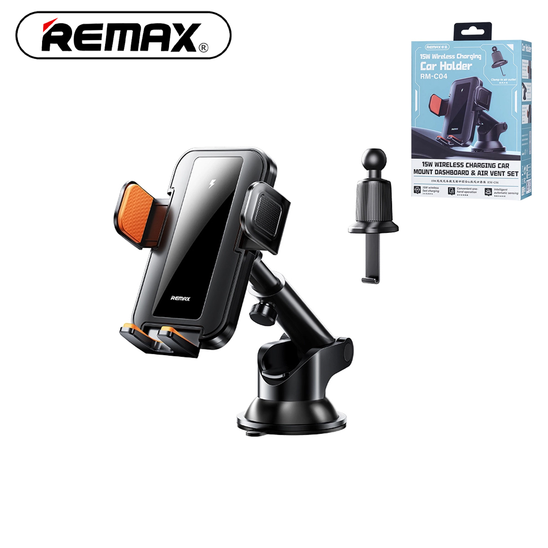 Mobile phone holder for Car (Wireless Charger) REMAX RM-C04