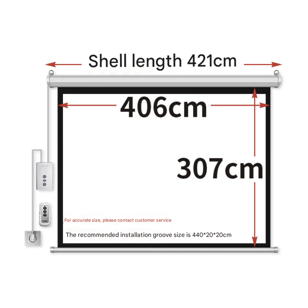Motorized Projection Screen 200inch (160x120