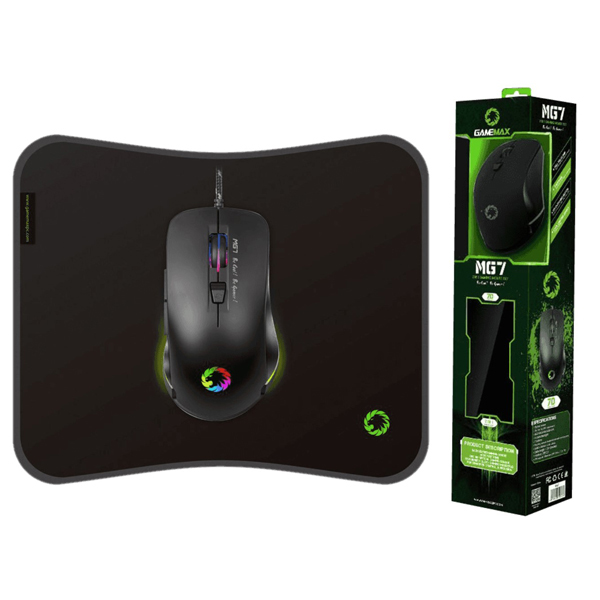 Mouse USB Backlit Gaming GameMax MG7 2in1