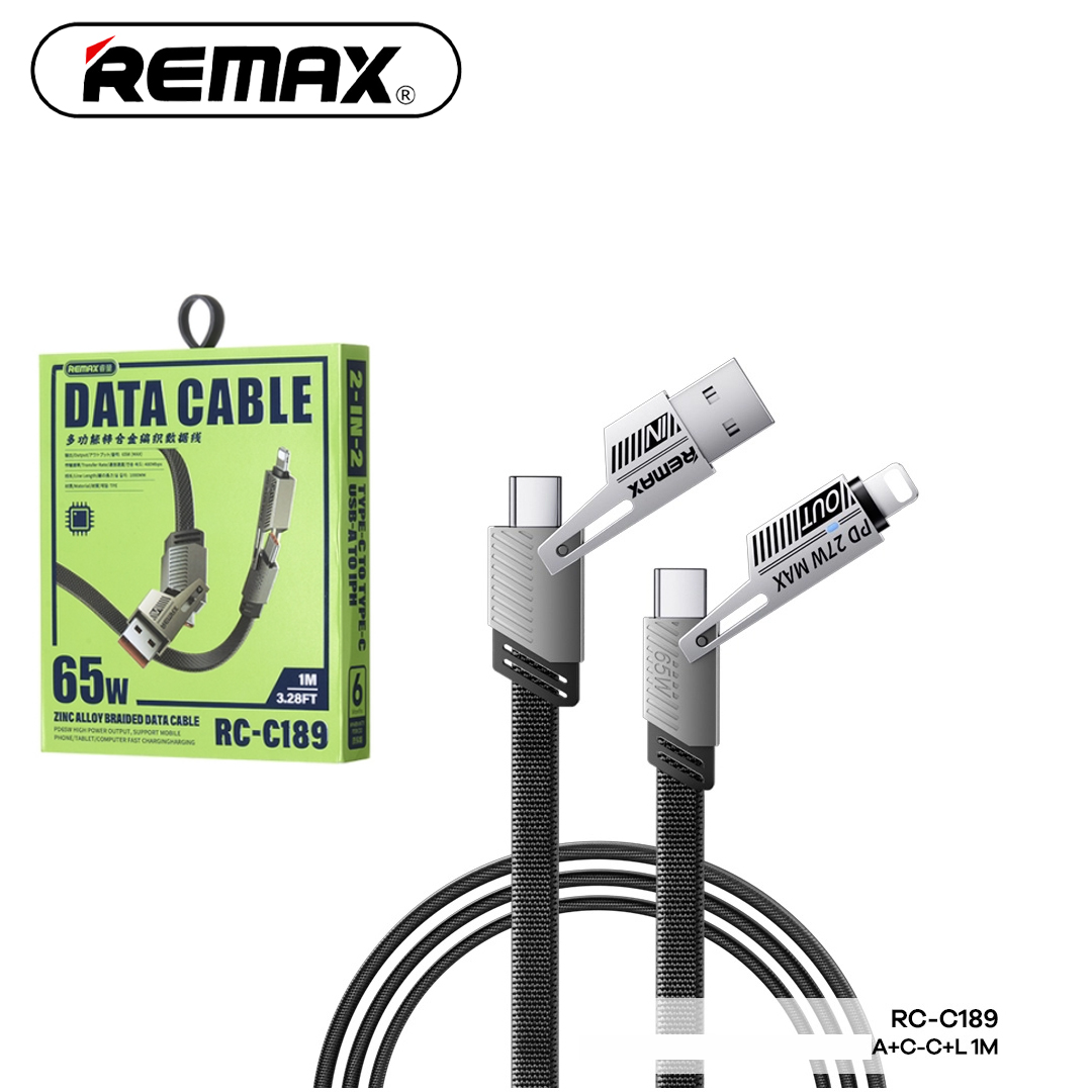 Multifunctional charging cable REMAX C189