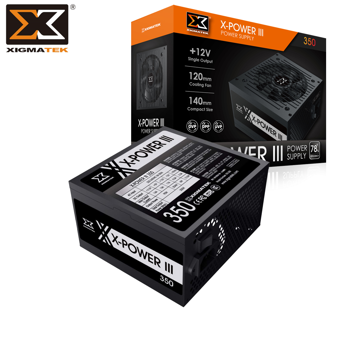 PSU 250W XIGMATEK X-Power III 350 / 78%+ Efficiency
