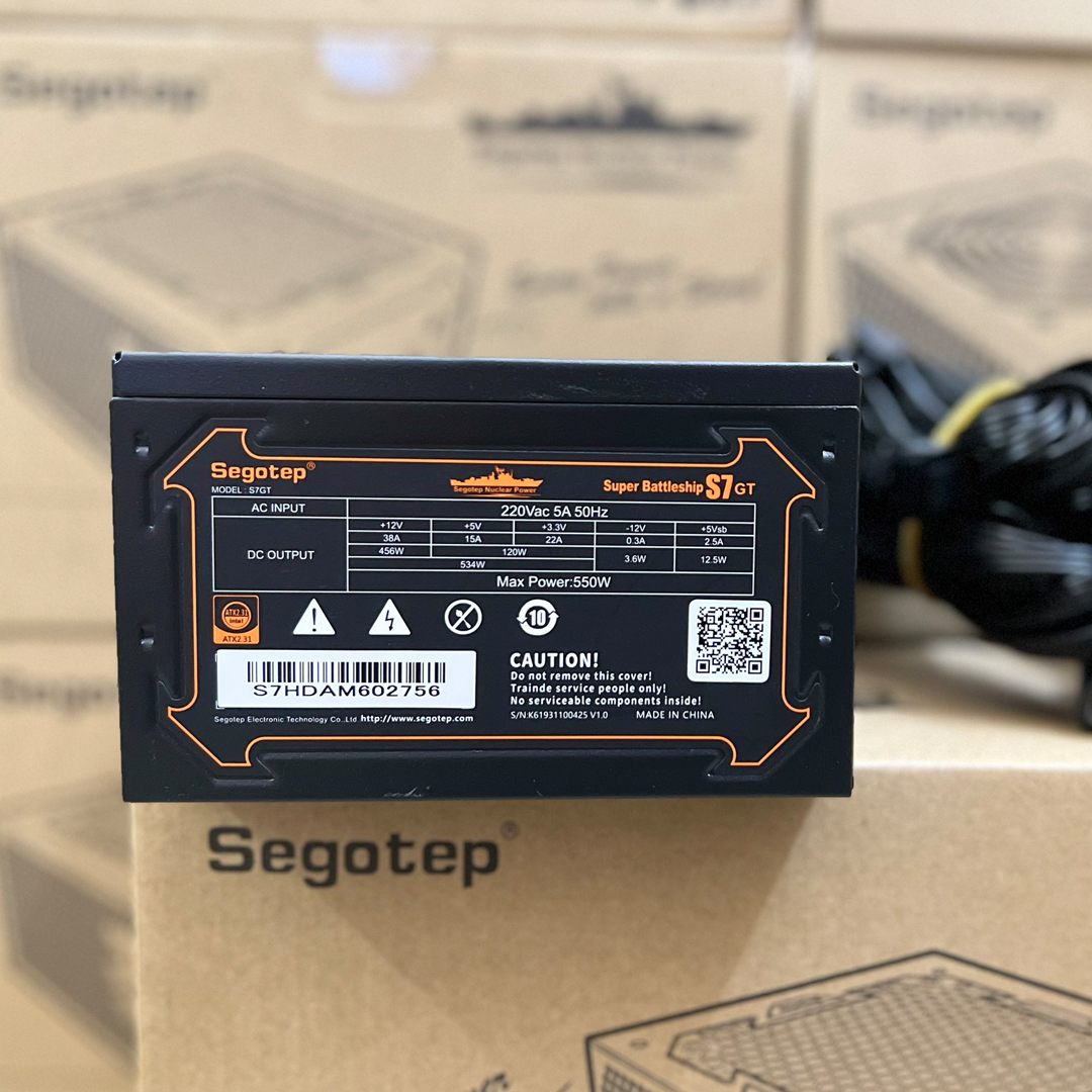 PSU 550W Segotep S7gt / APFC, Full range