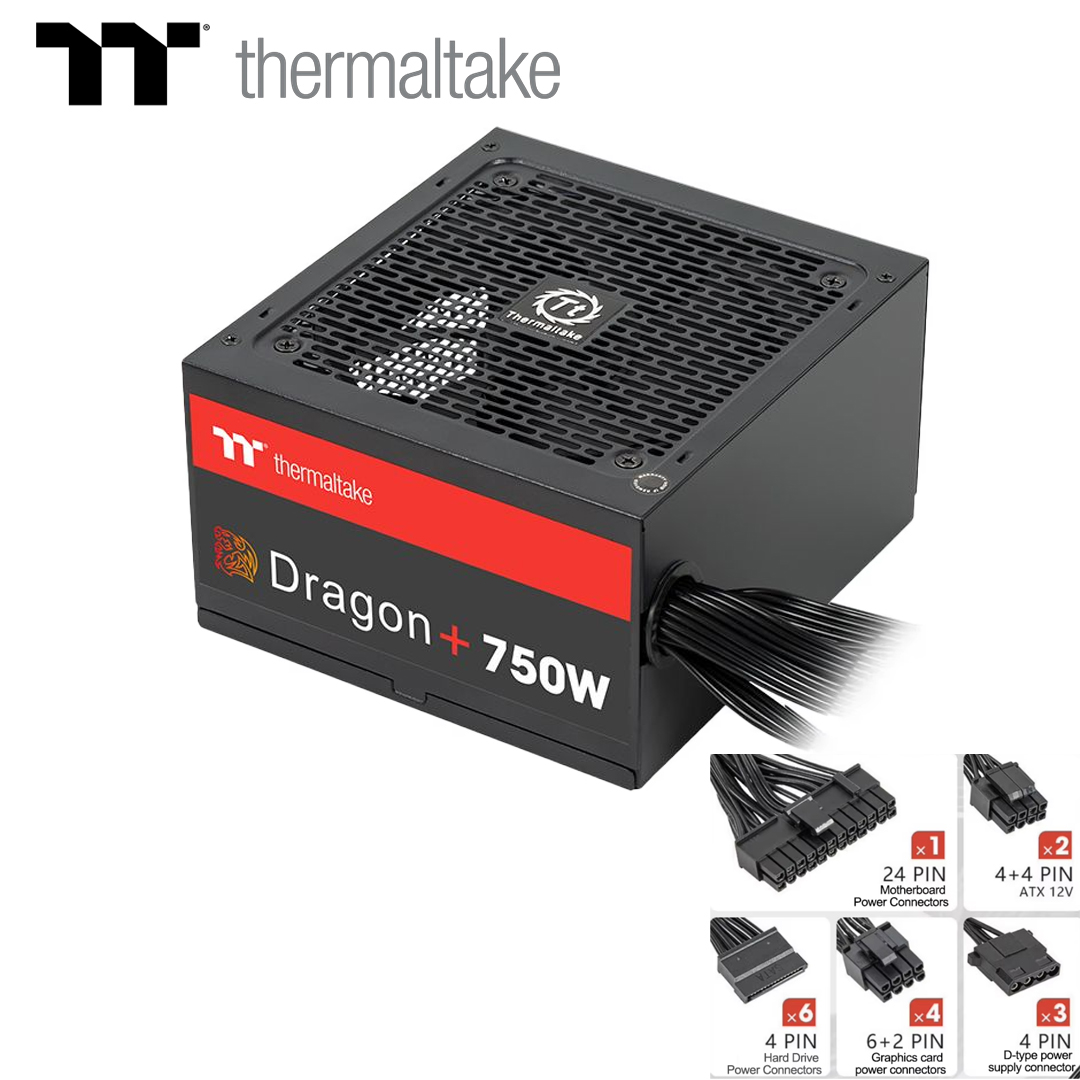 PSU 750W Thermaltake Dragon+ / 80 PLUS