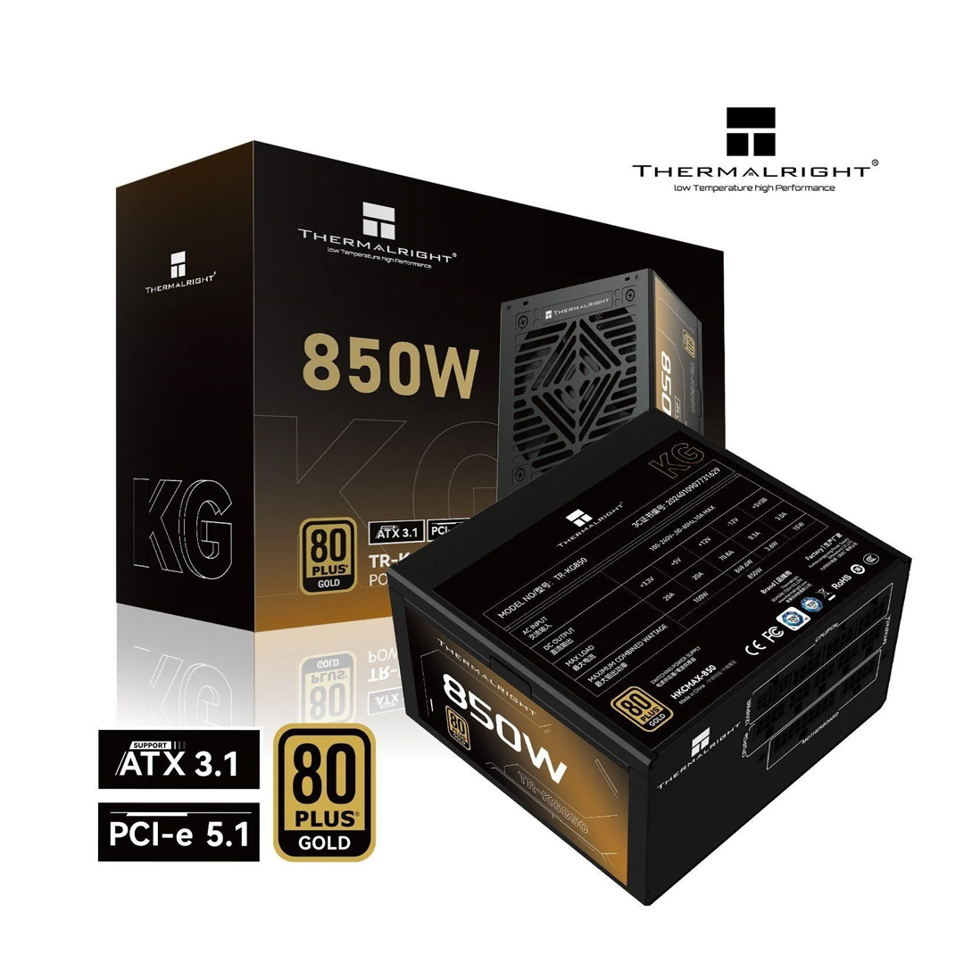 PSU 850W Thermalright TR-KG850 / 80 PLUS Gold, Full-Modular