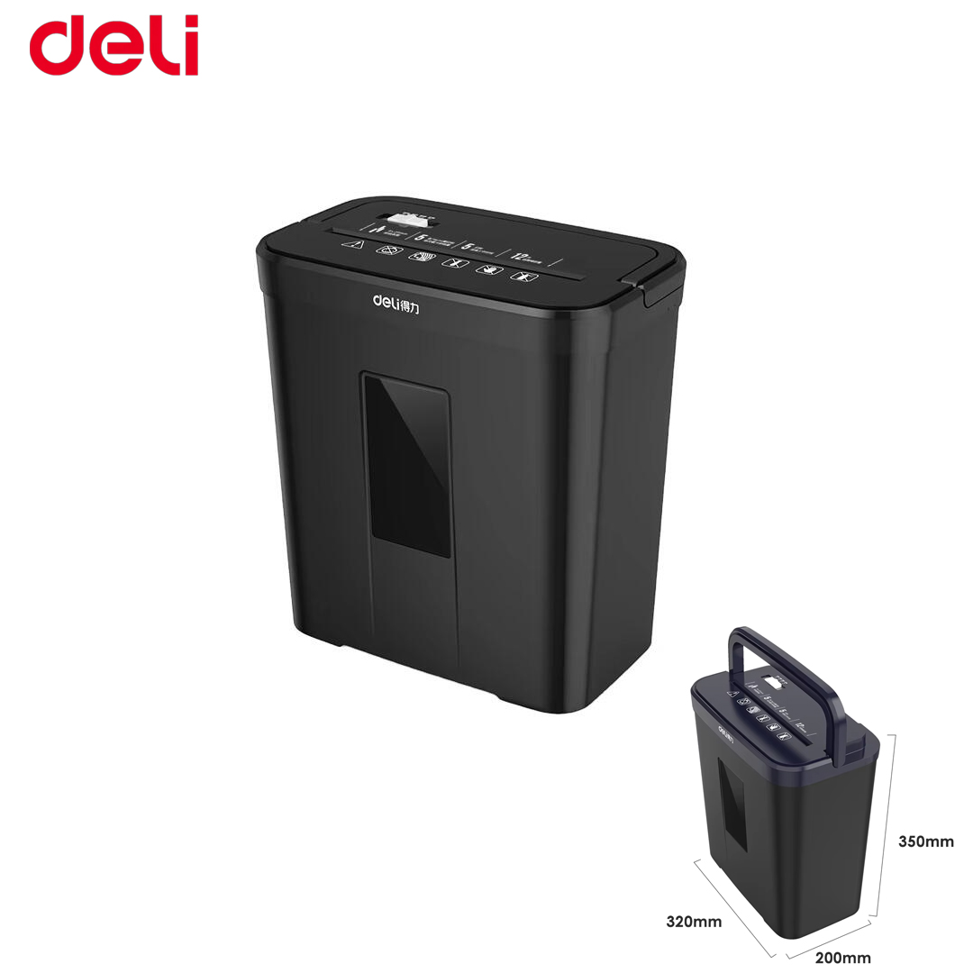 Paper Shredder deli 9939C 15L (W320*L200*H350mm)