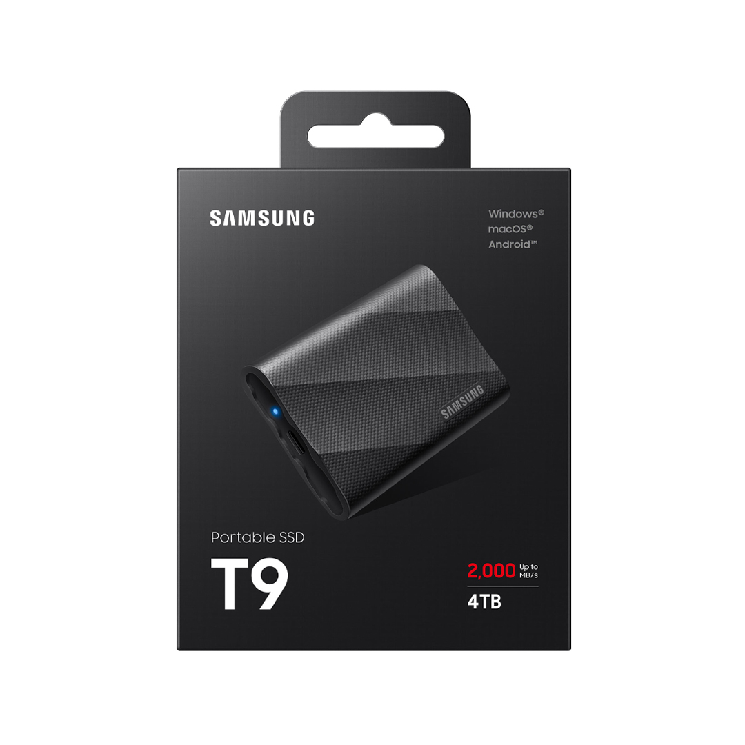 Portable SSD 4Tb SAMSUNG T9 (USB3.2+Type-C)