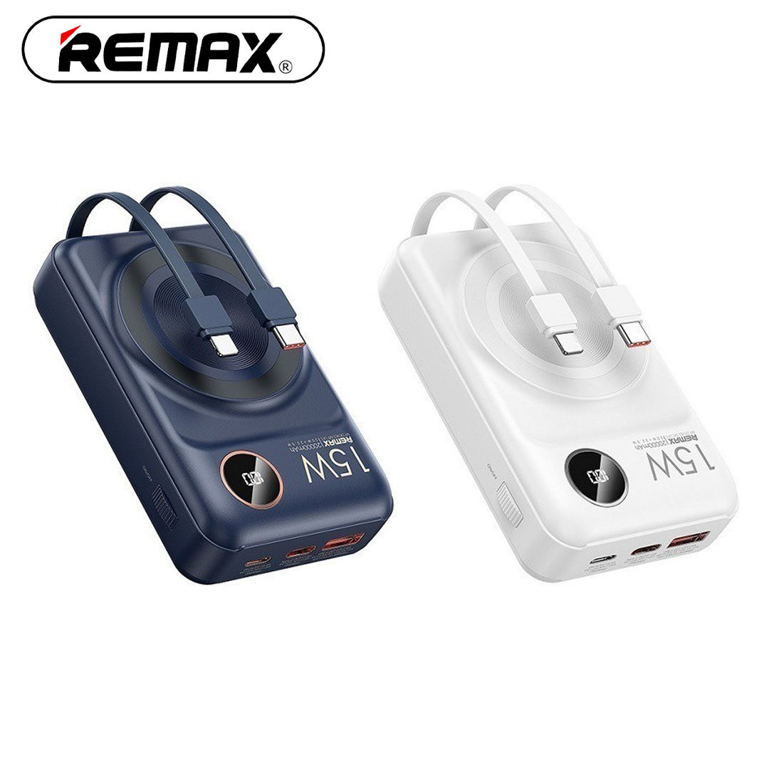 Power Bank 20,000mAh + Cable Type-C/Lightning (22.5W PD, QC) REMAX RPP-519