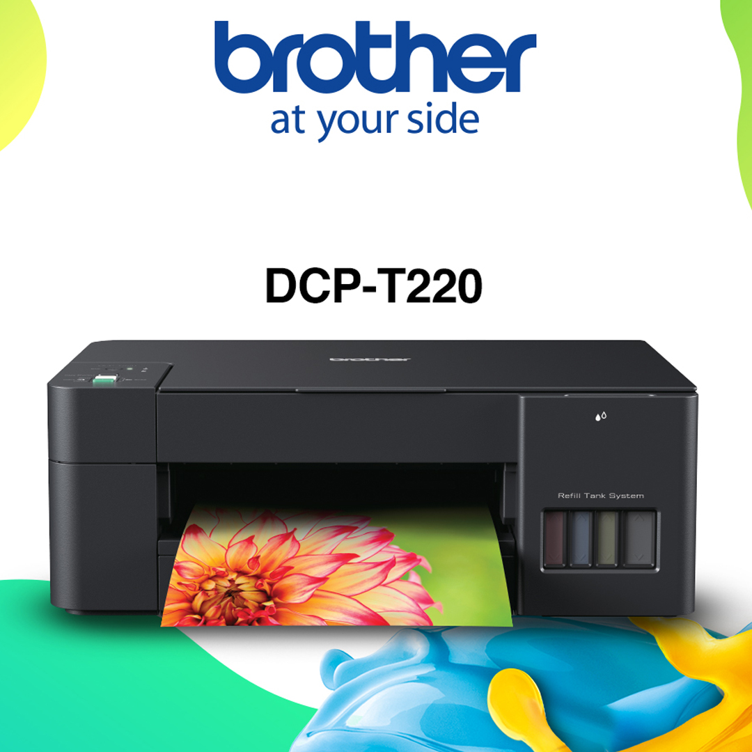 Printer Inkjet All-In-One BROTHER DCP-T220 + Ink