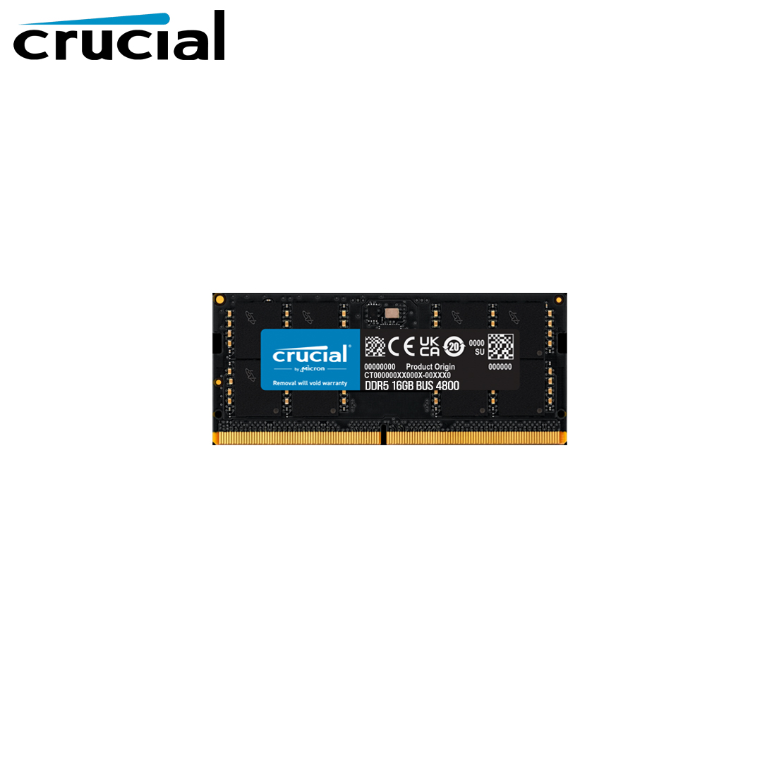 RAM Laptop DDR5 16Gb (Bus 4800) Crucial