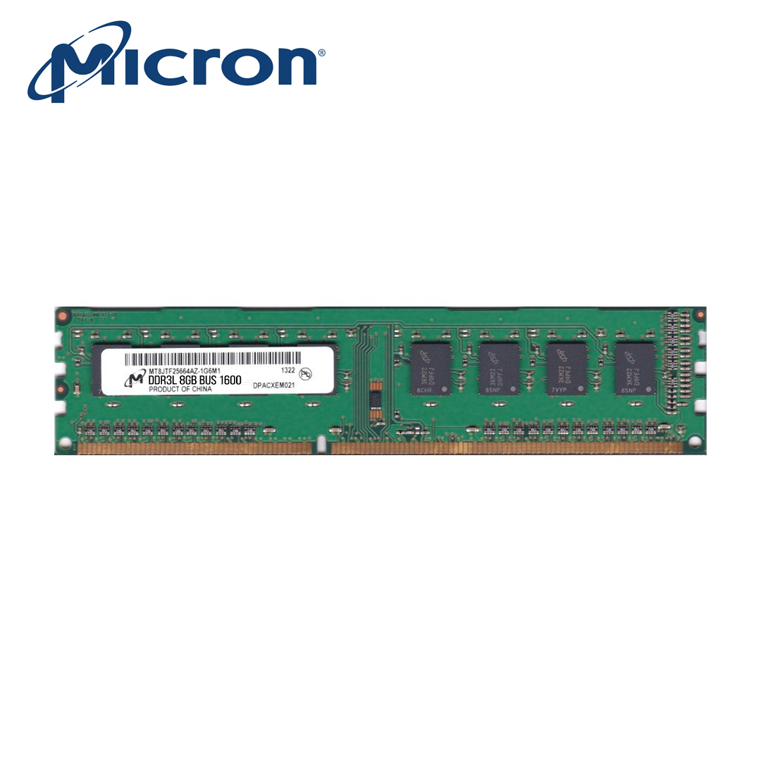 RAM PC DDR3L 8Gb (Bus 1600) Micron