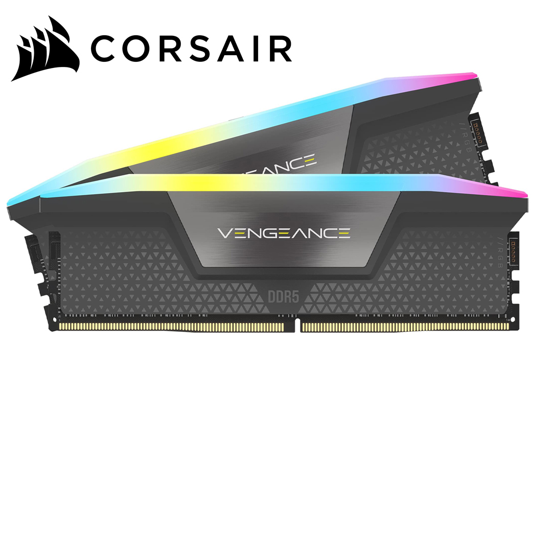 RAM PC DDR5 32Gb (Kit 16x2 Bus 6000) Corsair VENGEANCE RGB