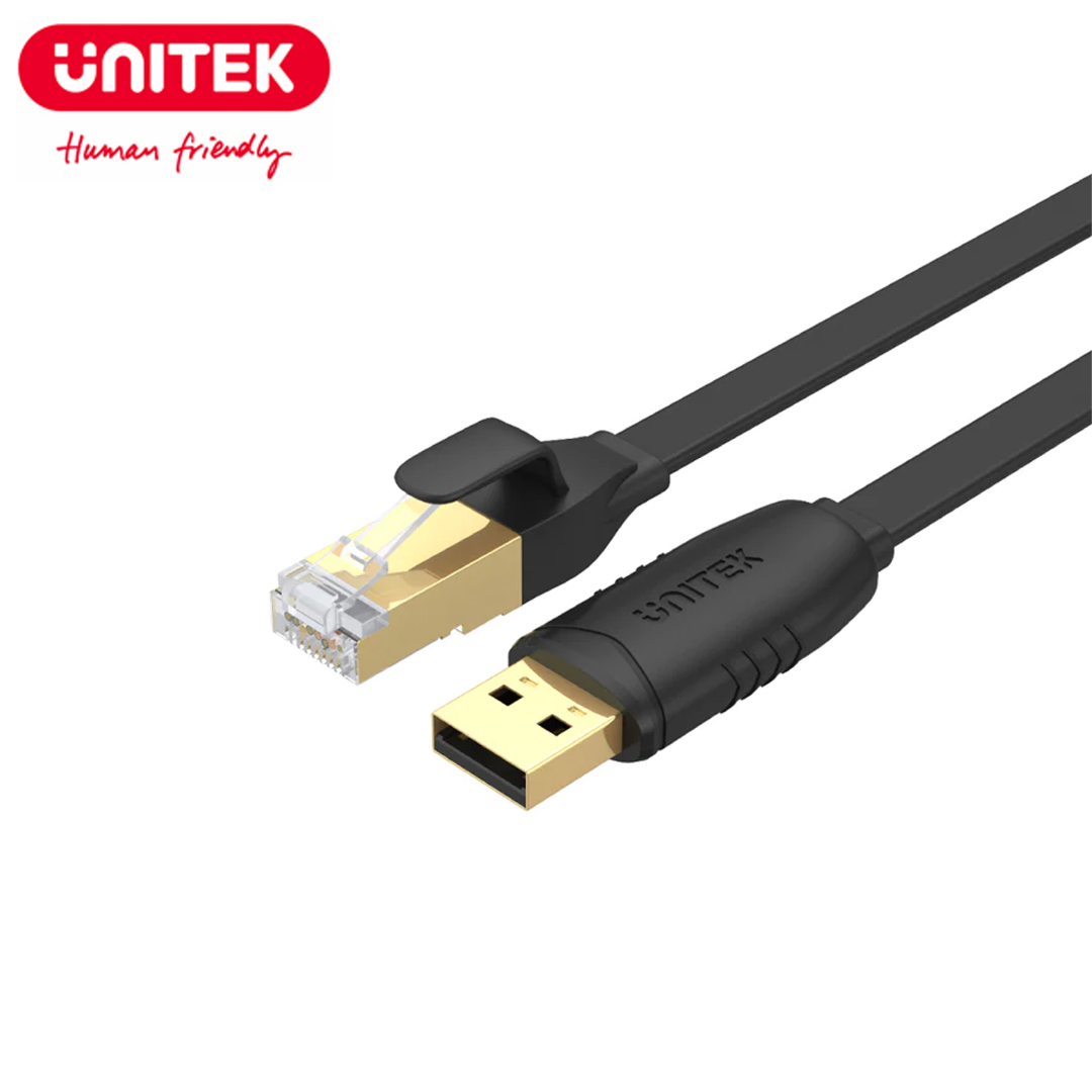 RJ45 to USB Console Flat Cable Unitek Y-SP02001B