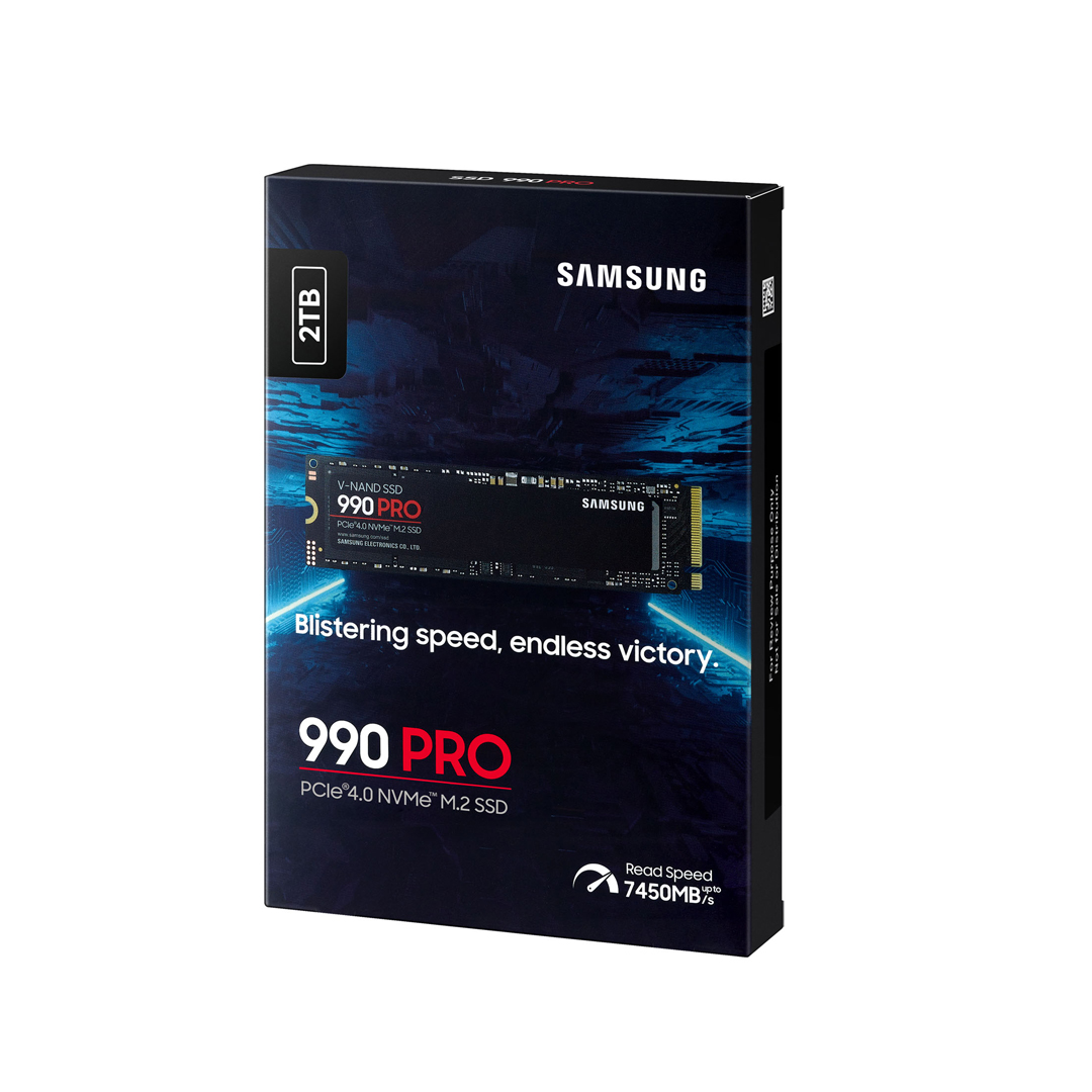 SSD M.2 (2280) NVME 2Tb PCIe Gen4 x4 SAMSUNG 990 PRO | SSD M.2 NVME