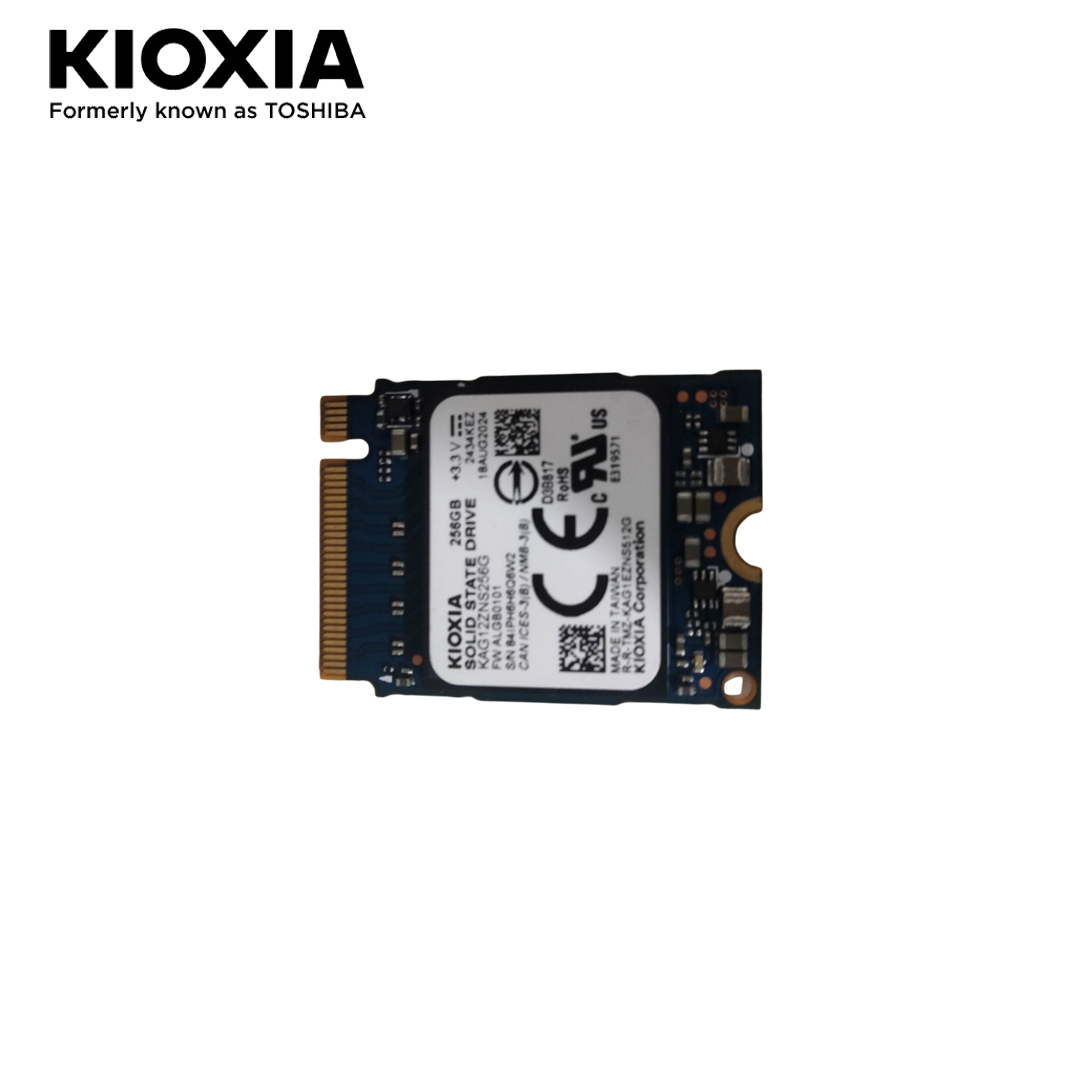 SSD M.2 (2230) NVME 256Gb PCIe Gen3 x4 KIOXIA KAG12ZNS256G