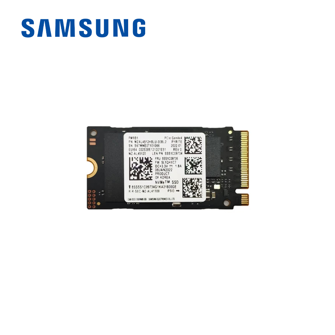 Ssd m 2 2242 nvme 512gb pcie gen4 x4 samsung pm9b1 no box 
