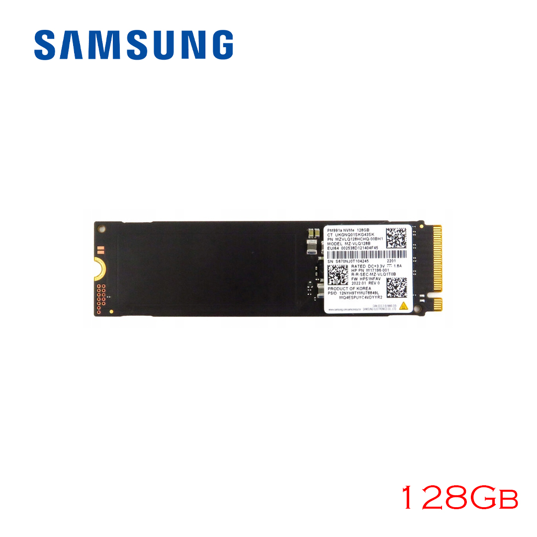 SSD M.2 (2280) NVME 128Gb PCIe Gen3 x4 SAMSUNG PM991a (No BOX)