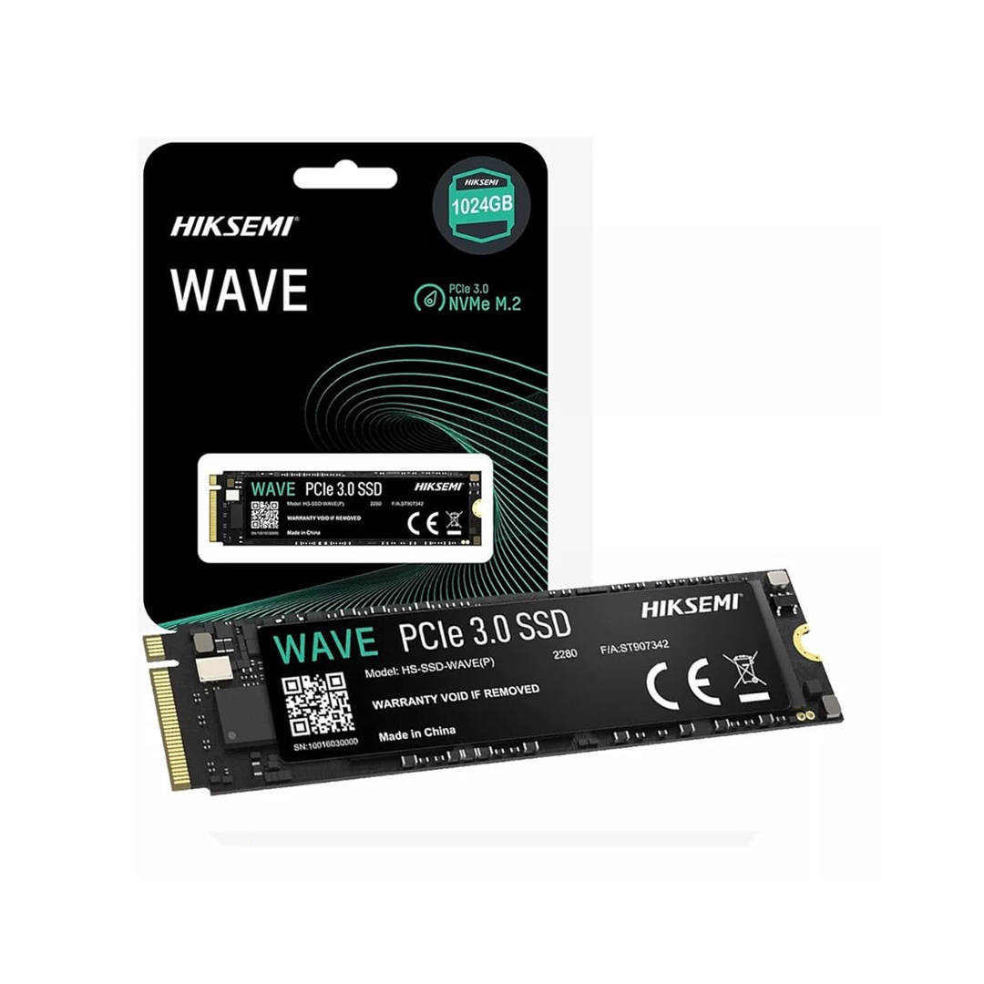 SSD M.2 (2280) NVME 1Tb PCIe Gen3 x4 HIKSEMI WAVE (P)