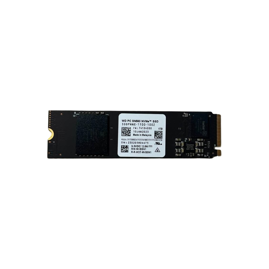 SSD M.2 (2280) NVME 1Tb PCIe Gen3 x4 WD SN560 (No BOX)