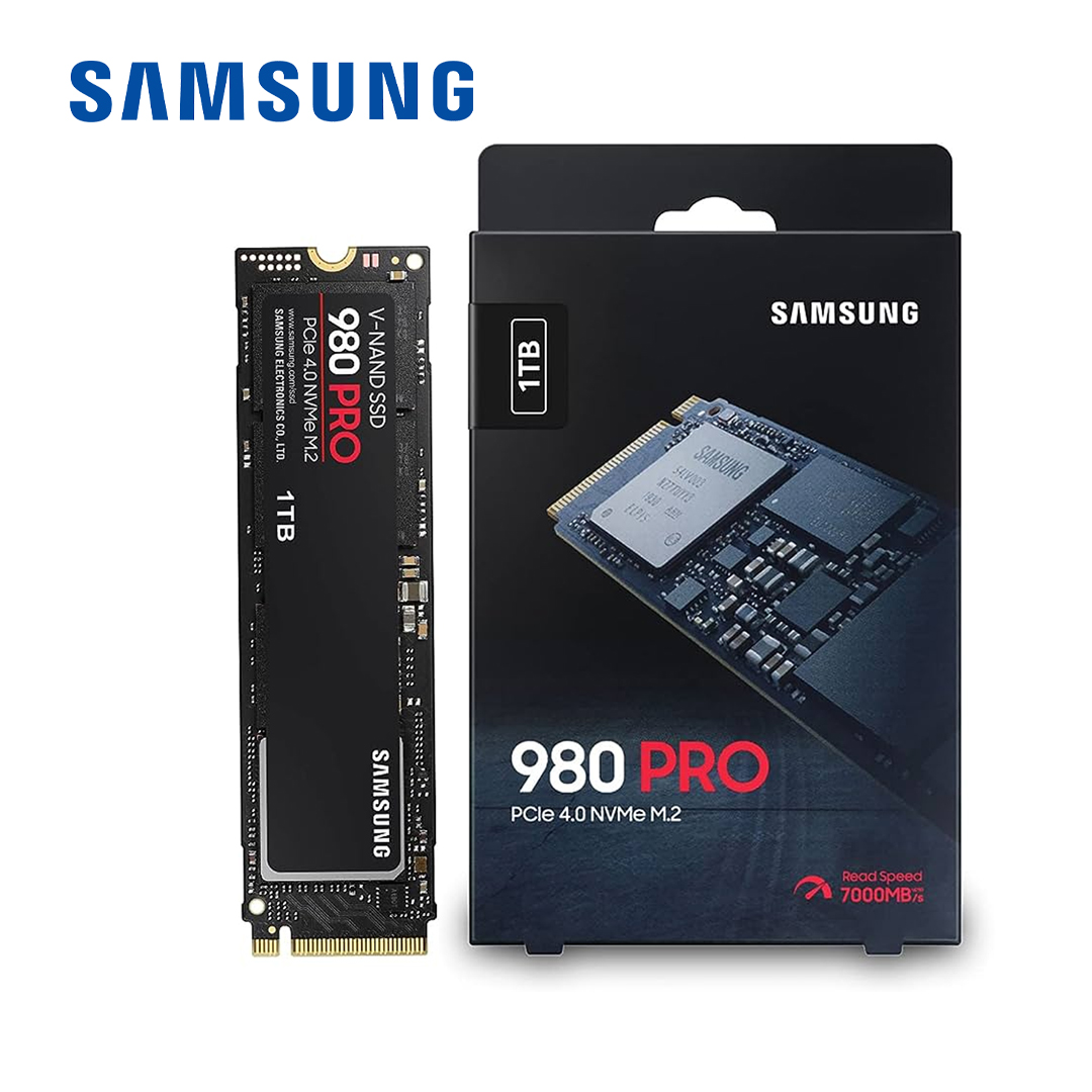 SSD M.2 (2280) NVME 1Tb PCIe Gen4 x4 SAMSUNG 980 PRO
