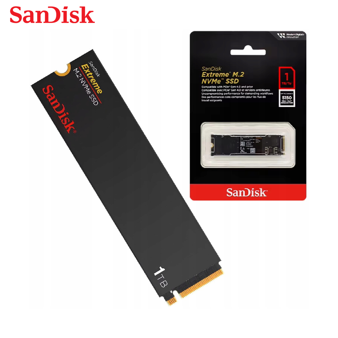 SSD M.2 (2280) NVME 1Tb PCIe Gen4 x4 SanDisk Extreme