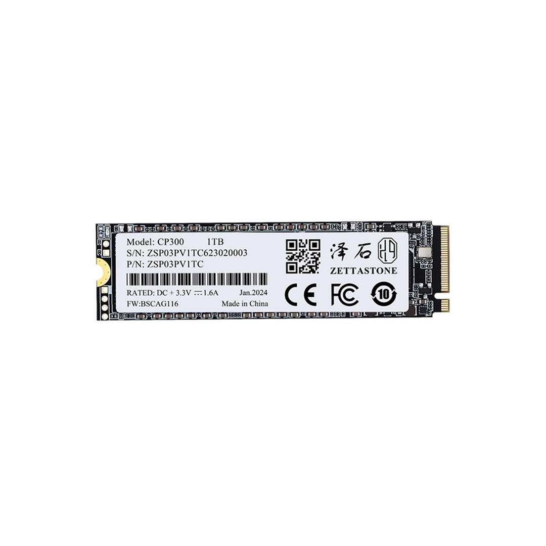 SSD M.2 (2280) NVME 1Tb PCIe Gen4 x4 ZETTASTONE CP300Y