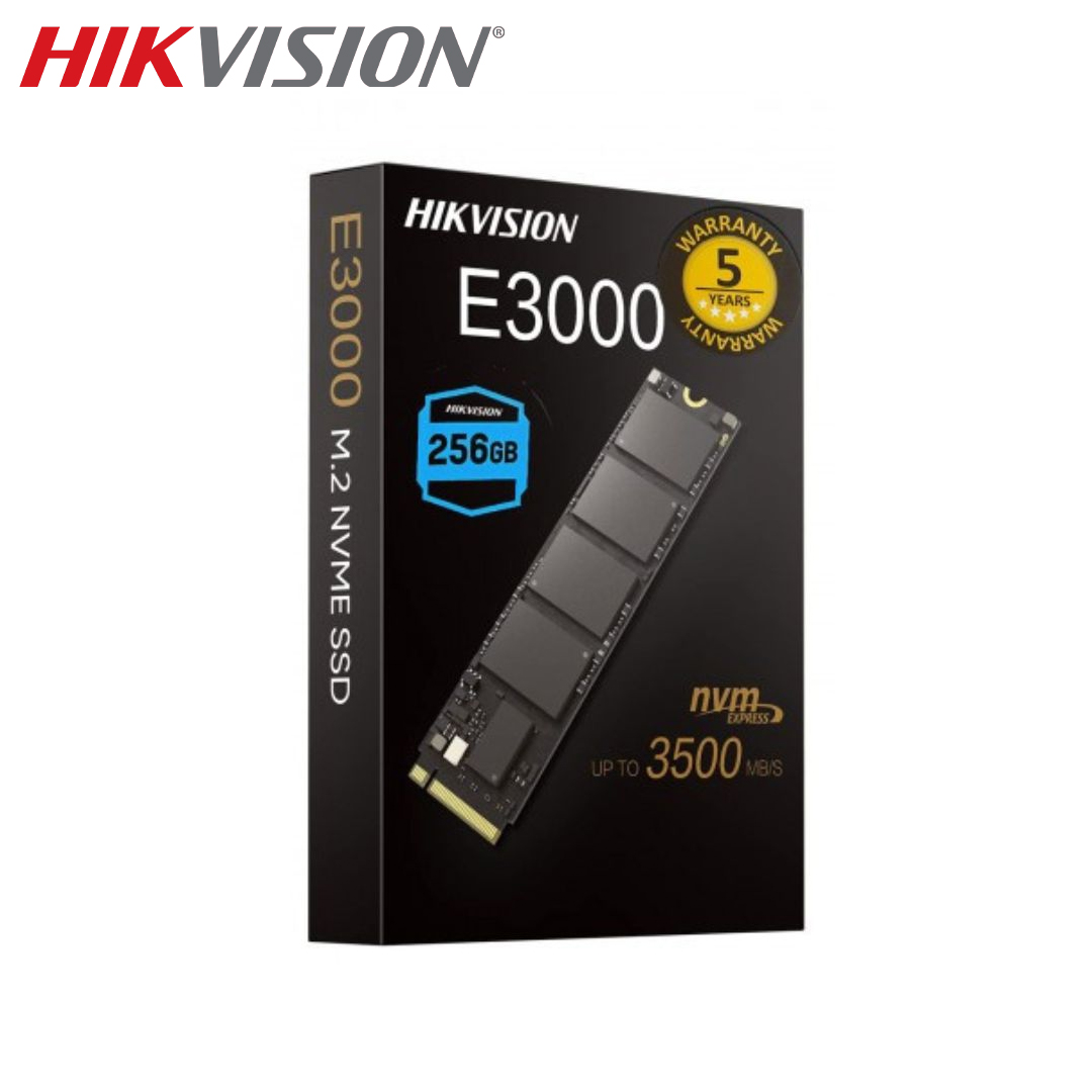 SSD M.2 (2280) NVME 256Gb PCIe Gen3 x4 HIKVÍION E3000