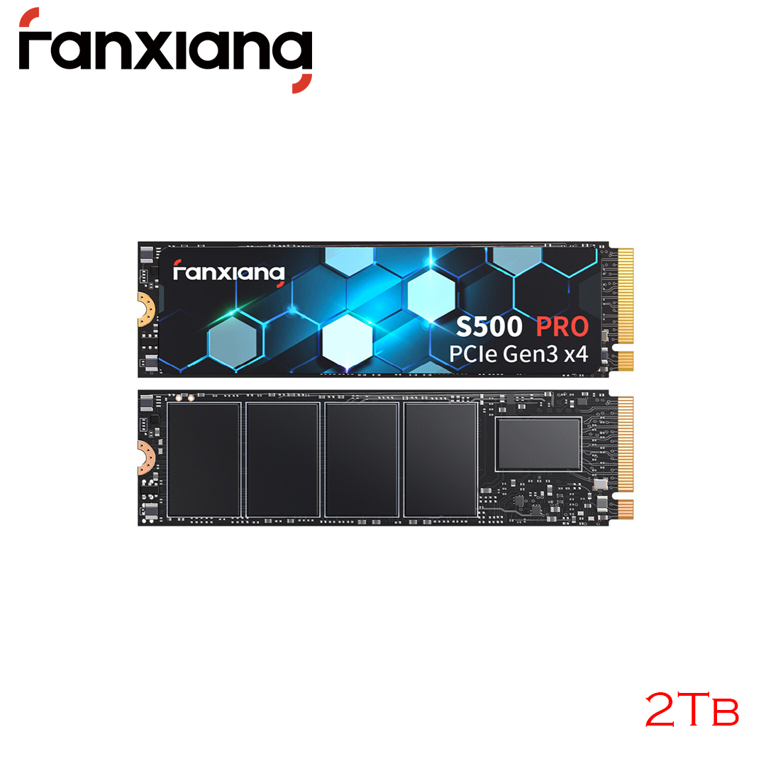 SSD M.2 (2280) NVME 2Tb PCIe Gen3 x4 fanxiang S500 Pro