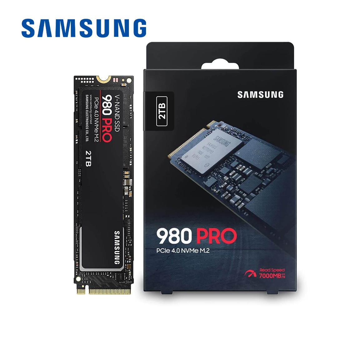 SSD M.2 (2280) NVME 2Tb PCIe Gen4 x4 SAMSUNG 980 PRO