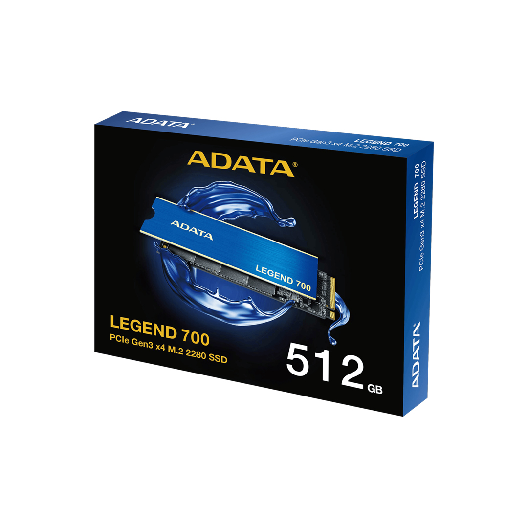 SSD M.2 (2280) NVME 512Gb PCIe Gen3 x4 ADATA LEGEND 700