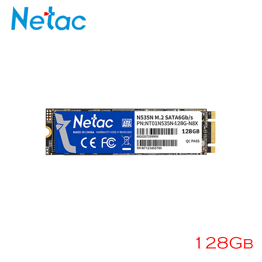 SSD M.2 (2280) Sata 128Gb Netac N535N