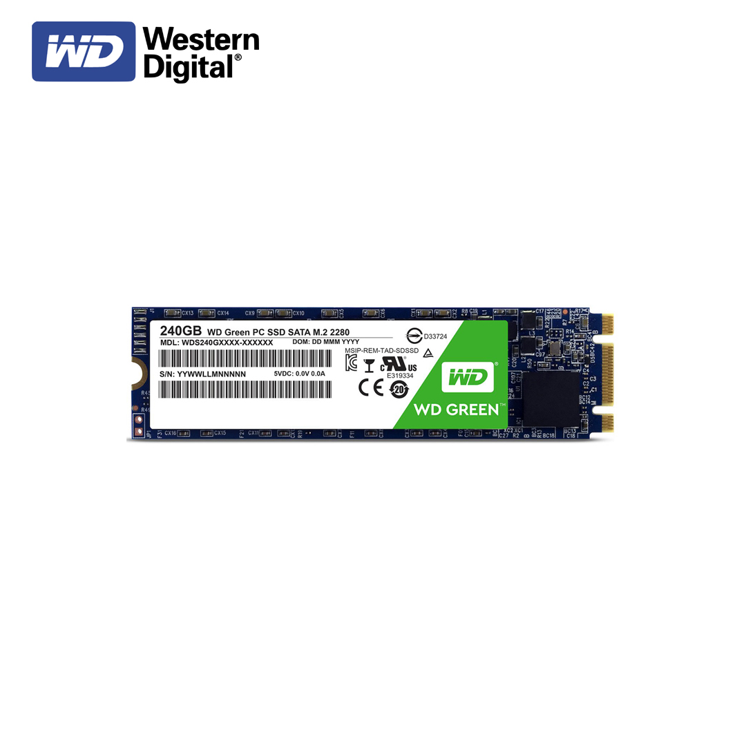 SSD M.2 (2280) Sata 240Gb WD Green