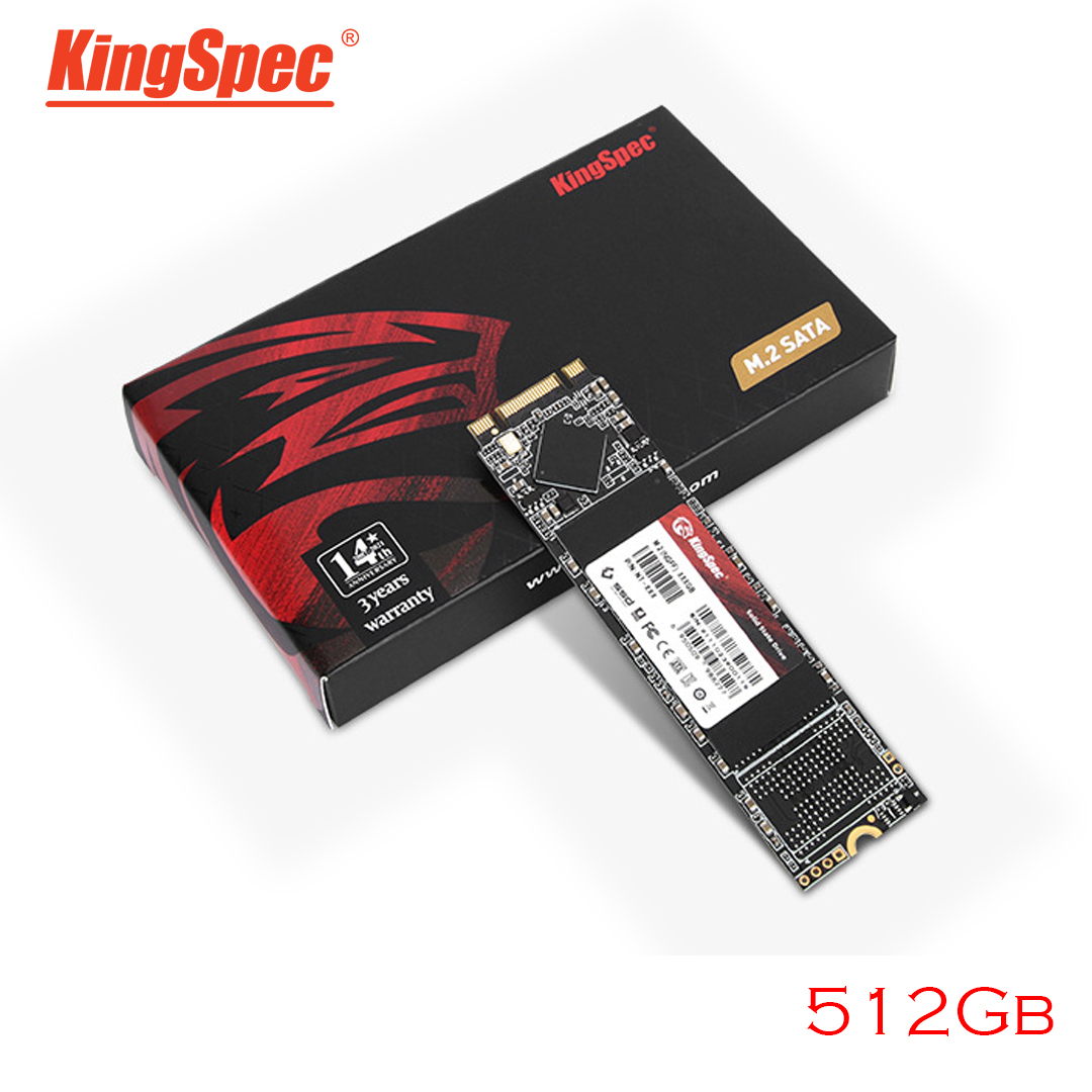 SSD M.2 (2280) Sata 512Gb KingSpec NT-XXX 2280