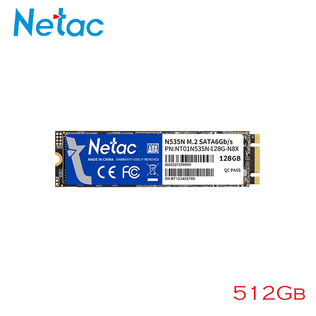 SSD M.2 (2280) Sata 512Gb Netac N535N