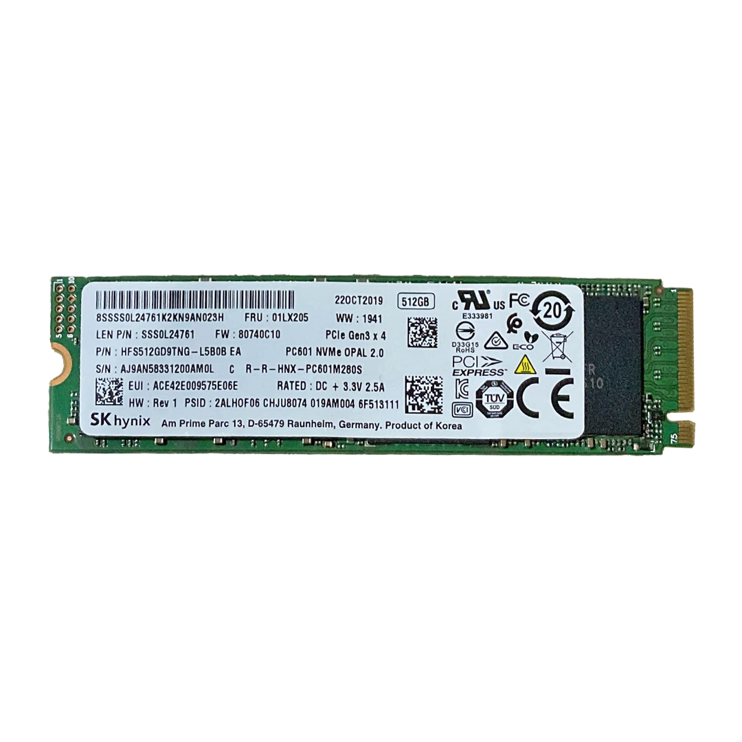 SSD M.2 NVME 512Gb PCIe Gen3 x4 Hynix PC601