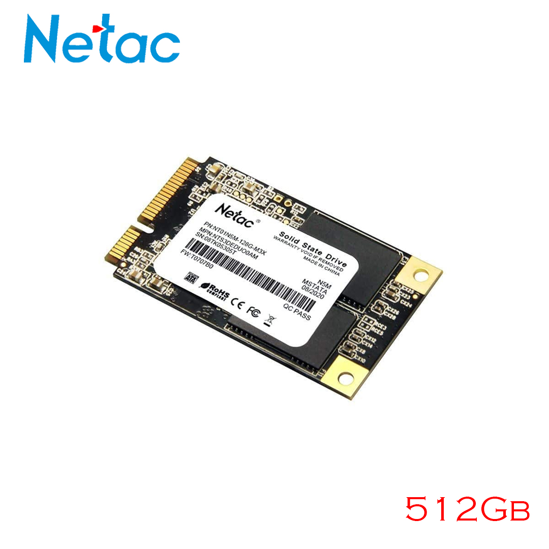 SSD mSATA 512Gb Netac N5M