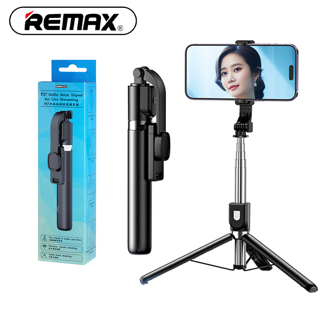 Selfile Stick Tripod for Live Streaming REMAX P17