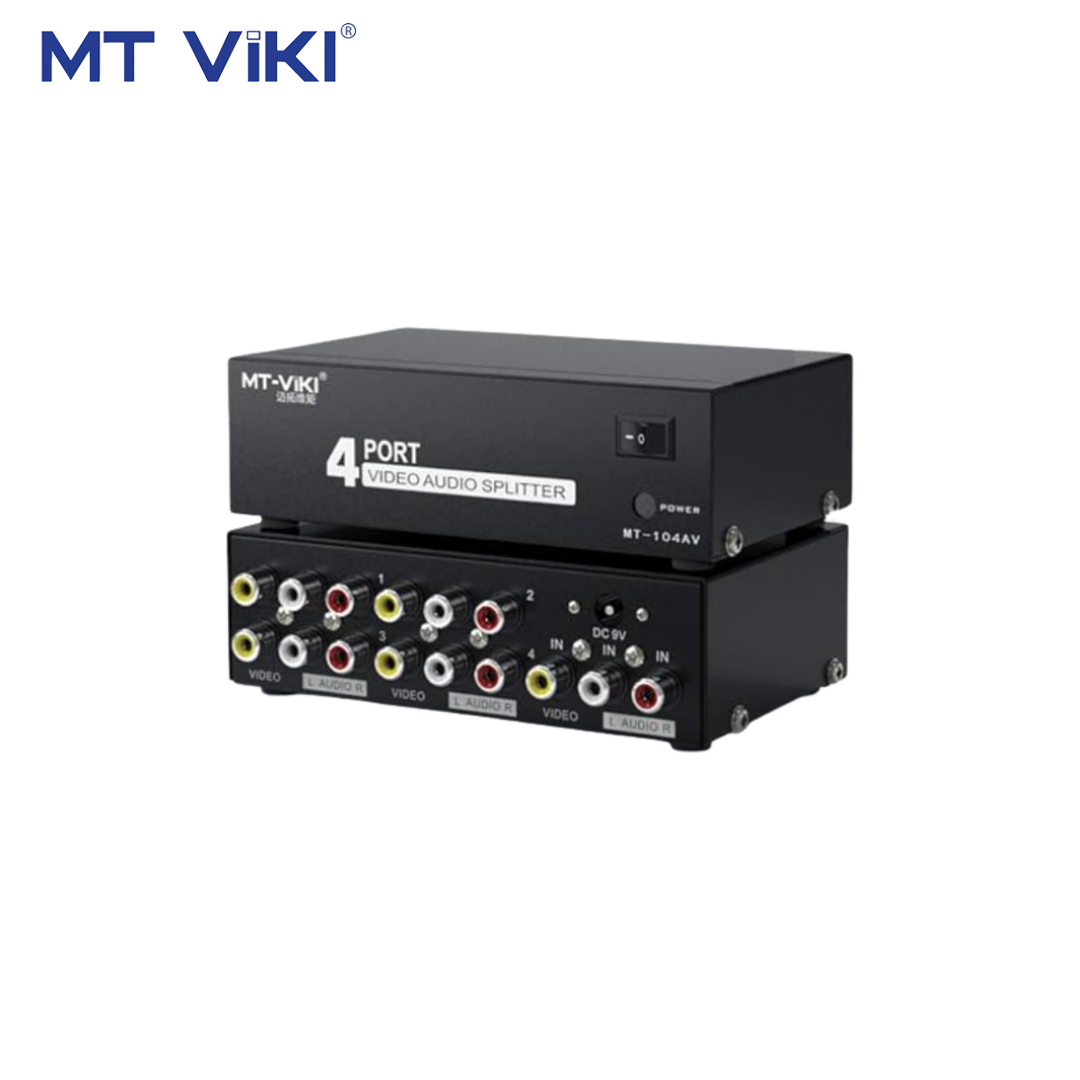 Switch AV 1 to 4 MT-VIKI MT-104AV