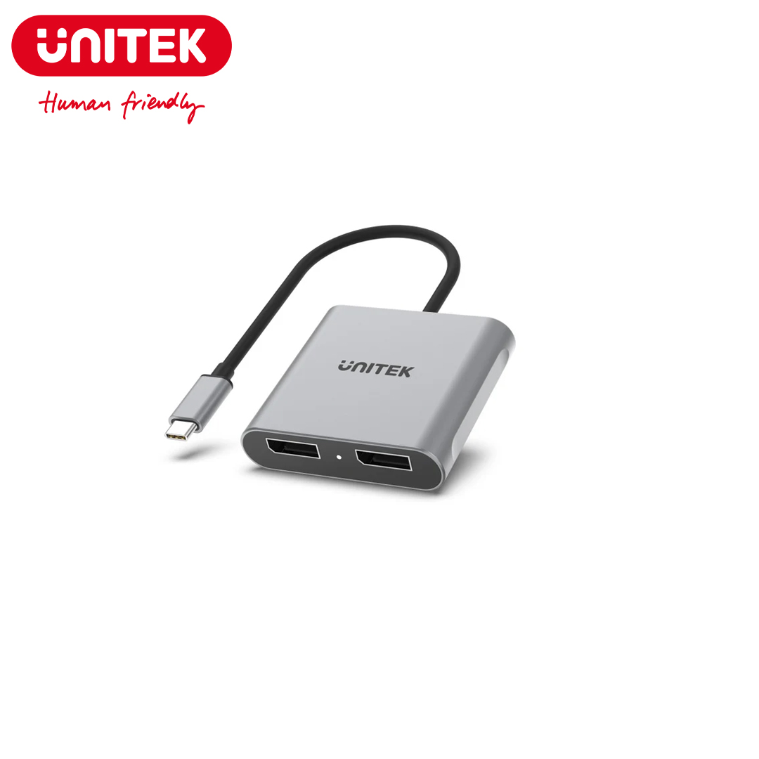 Type-C to 2Displayport(8K) Converter Unitek V1404A