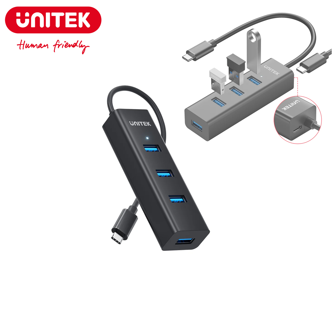 Type-C to 4USB 3.0 with Charging Port Unitek Y-3089Z