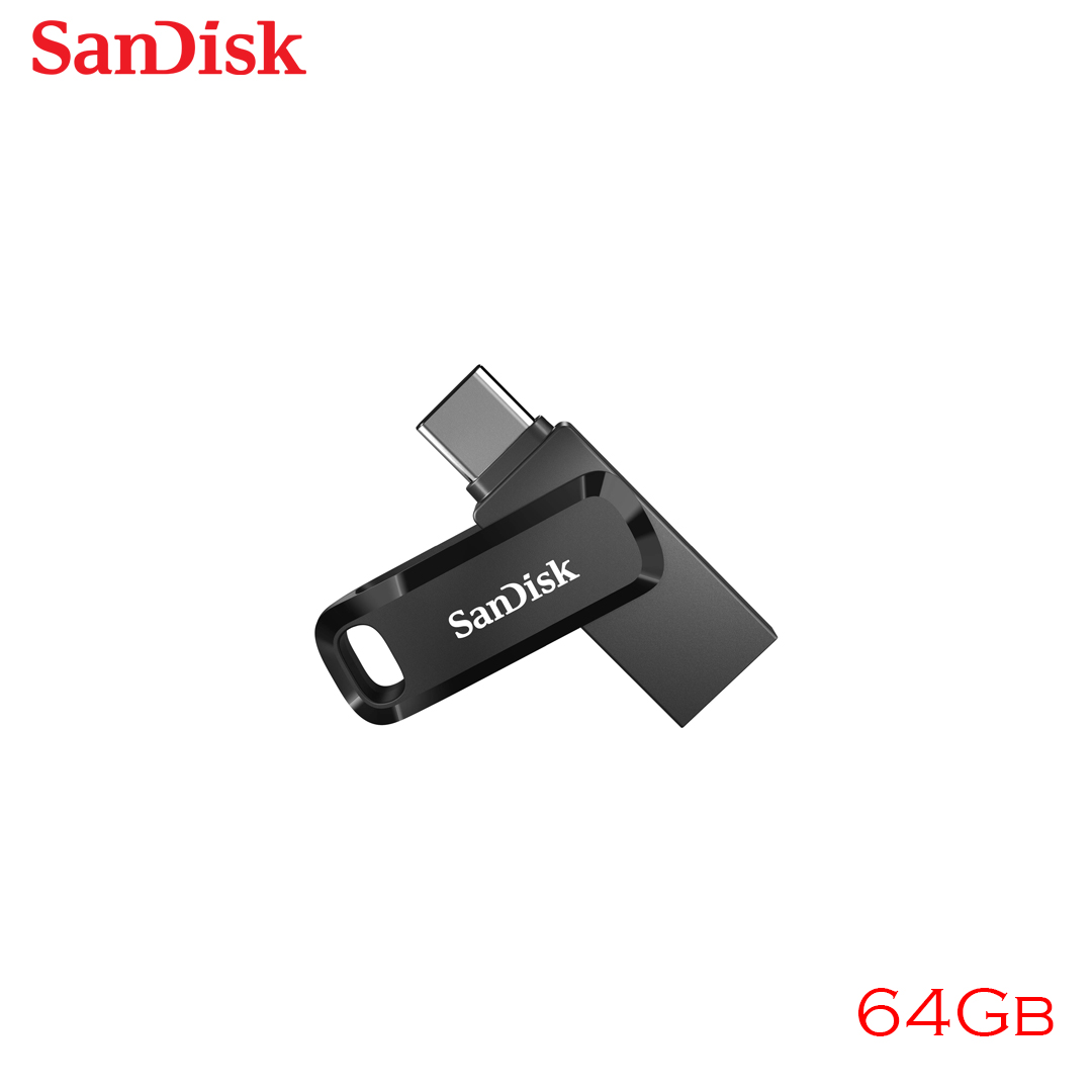 USB(3.2)+Type-C Dual Flash Driver 64Gb SanDisk Ultra SDDDC3-064G-G46