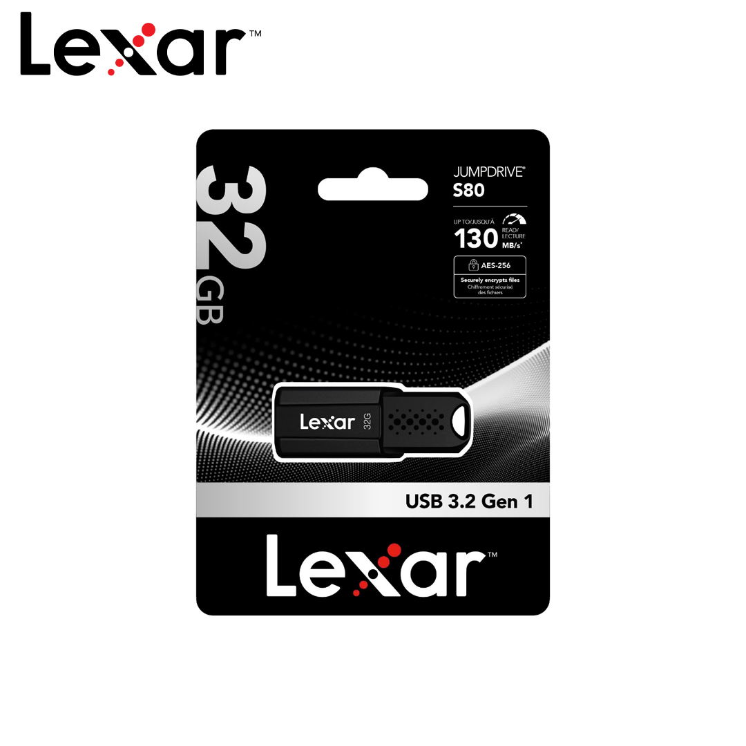 USB(3.2) Flash Driver 32Gb Lexar S80