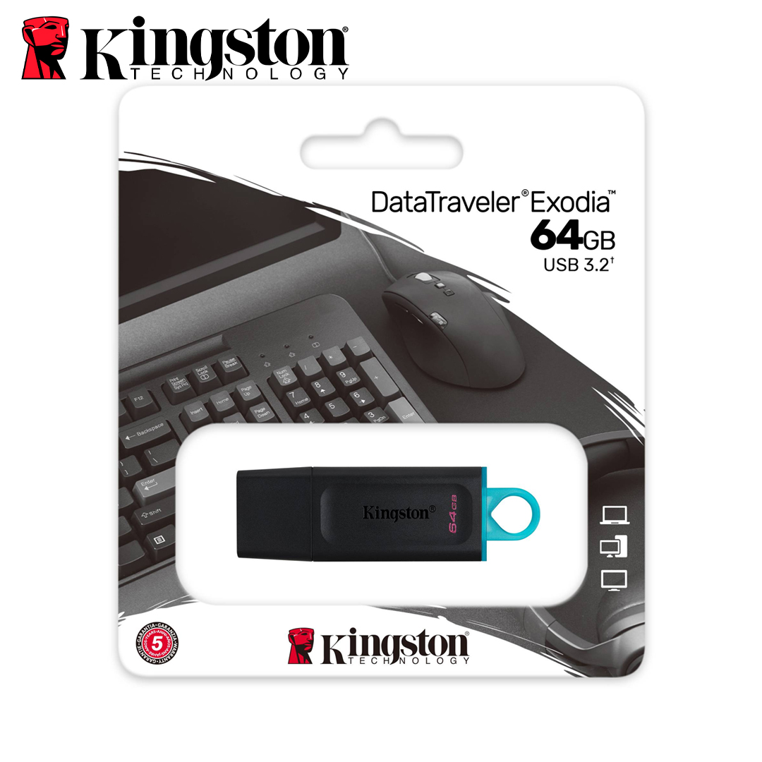 USB(3.2) Flash Driver 64Gb Kingston DTX