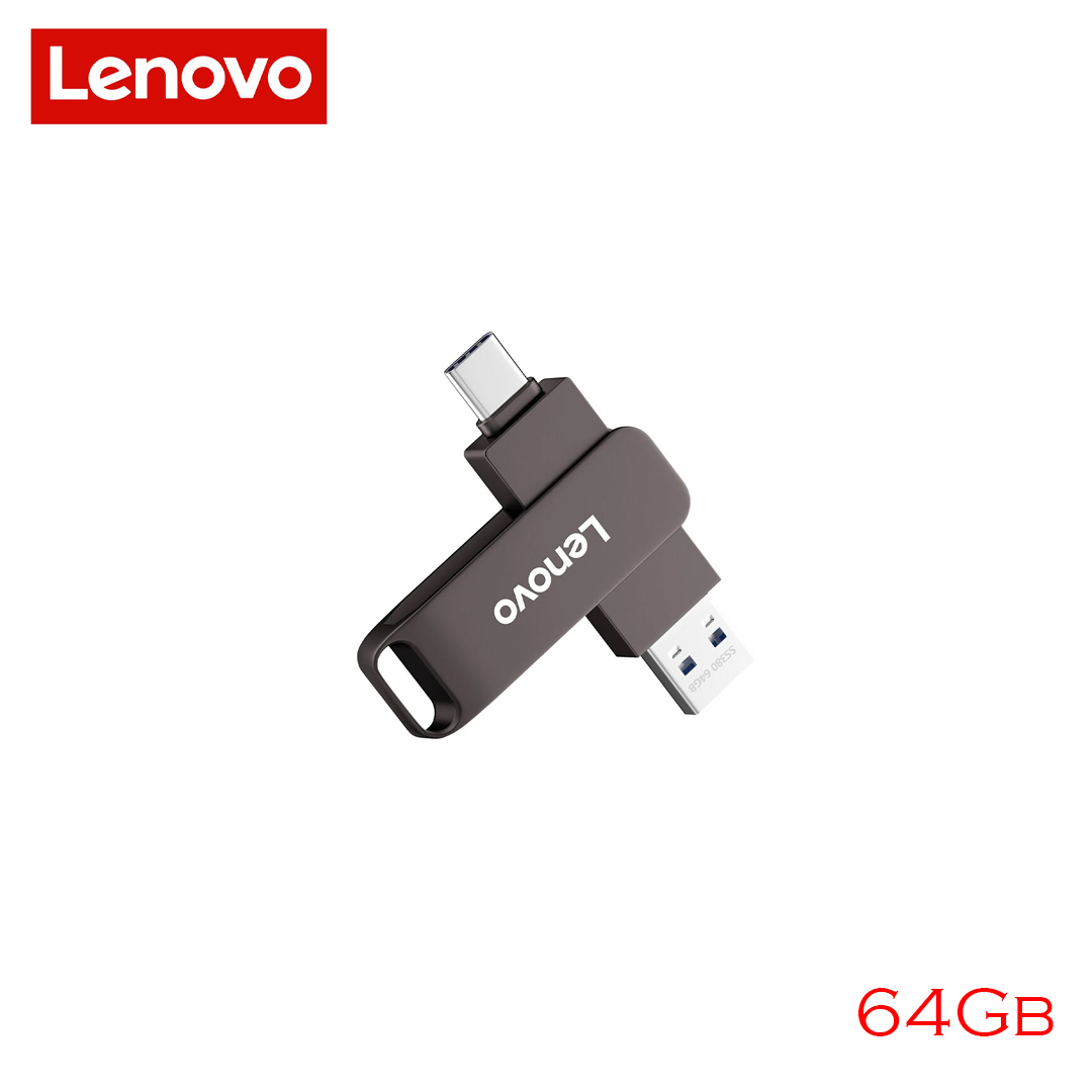 USB(3.2)+Type-C Dual Flash Driver 64Gb LENOVO SS380