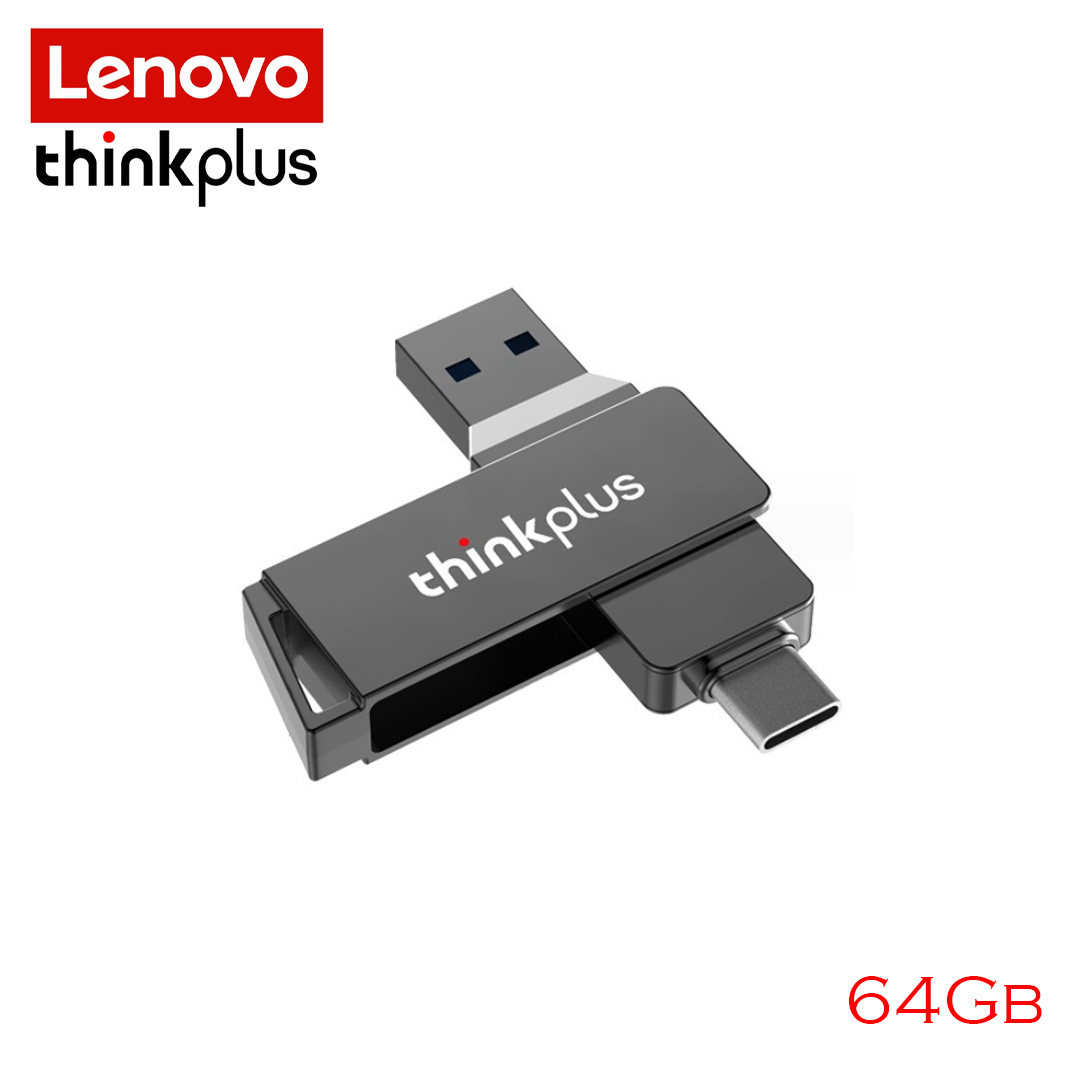 USB(3.1)+Type-C Dual Flash Driver 64Gb LENOVO thinkplus MU251