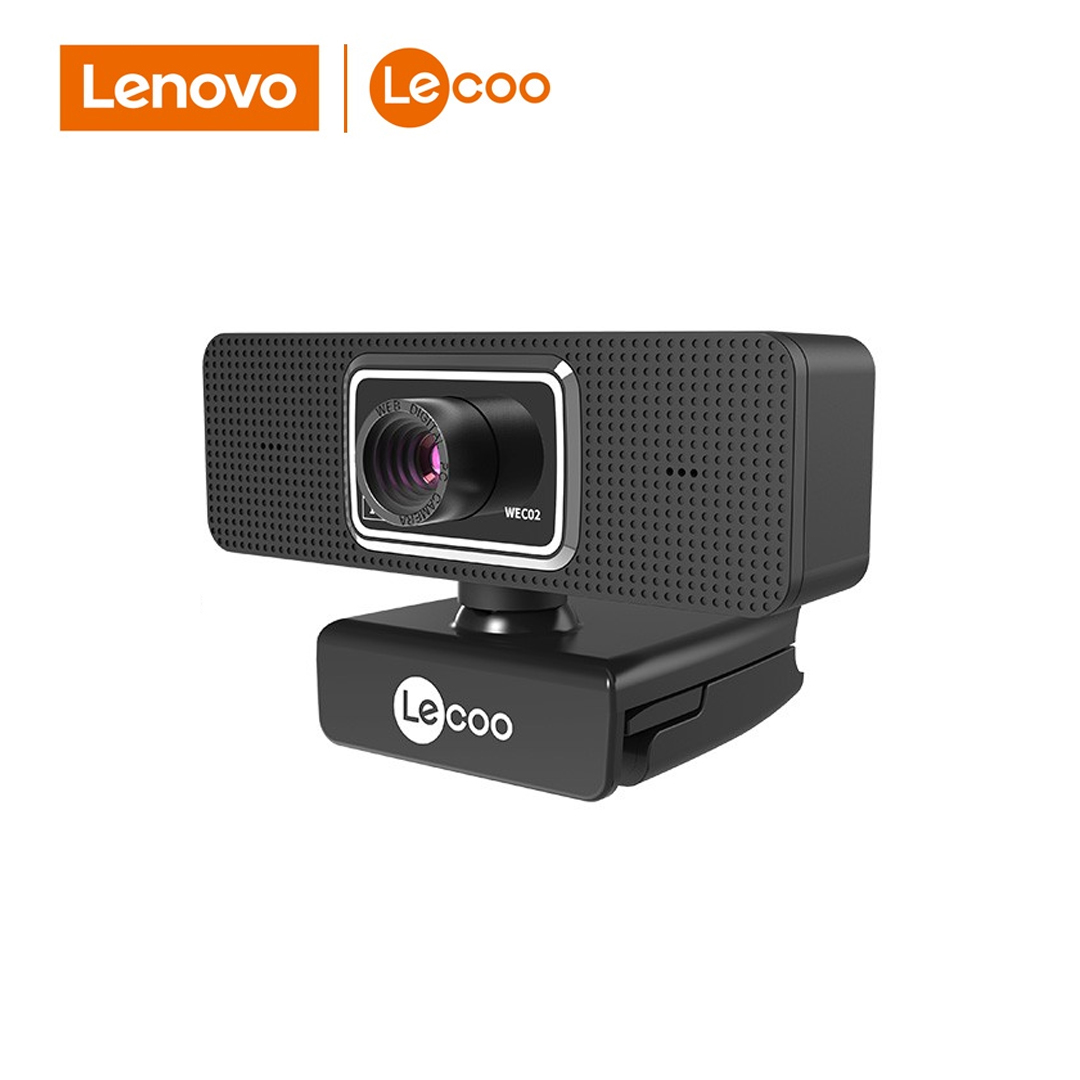 Webcam FullHD 1080p / Mic USB Lenovo Lecoo WEC02/Manual-Focus