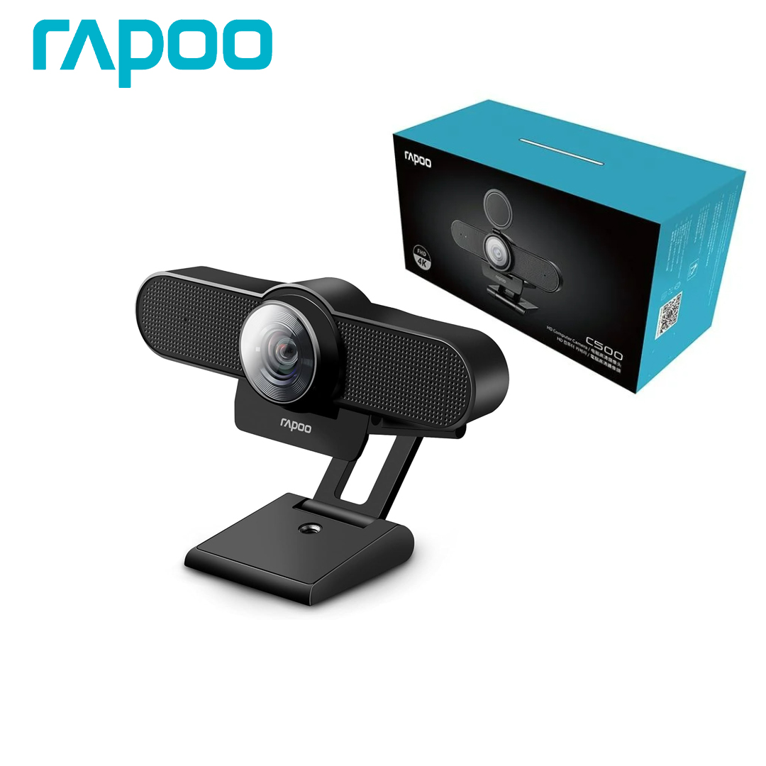 Webcam UltraHD 4K / Mic USB RAPOO C500