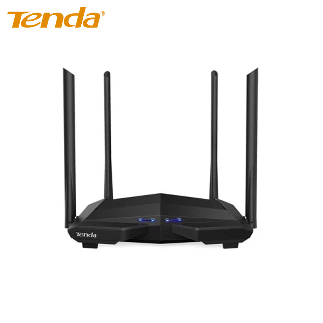 Wi-Fi 5 Router AC1200 Tenda AC10 (4 Antena, 2x2 MU-MIMO, 1WAN + 3LAN Gigabit)