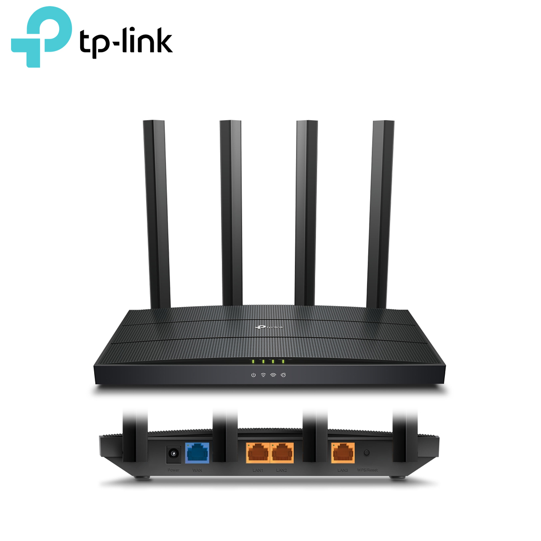 Wi-Fi 6 Router AX1500 TP-Link Archer AX12 (4 Antena, OFDMA, 1WAN + 3LAN Gigabit)