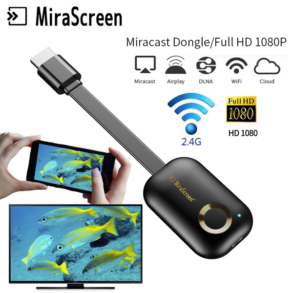 Wifi Display Dongle HDMI G9Plus/2.4Ghz IOS/Android/Windows